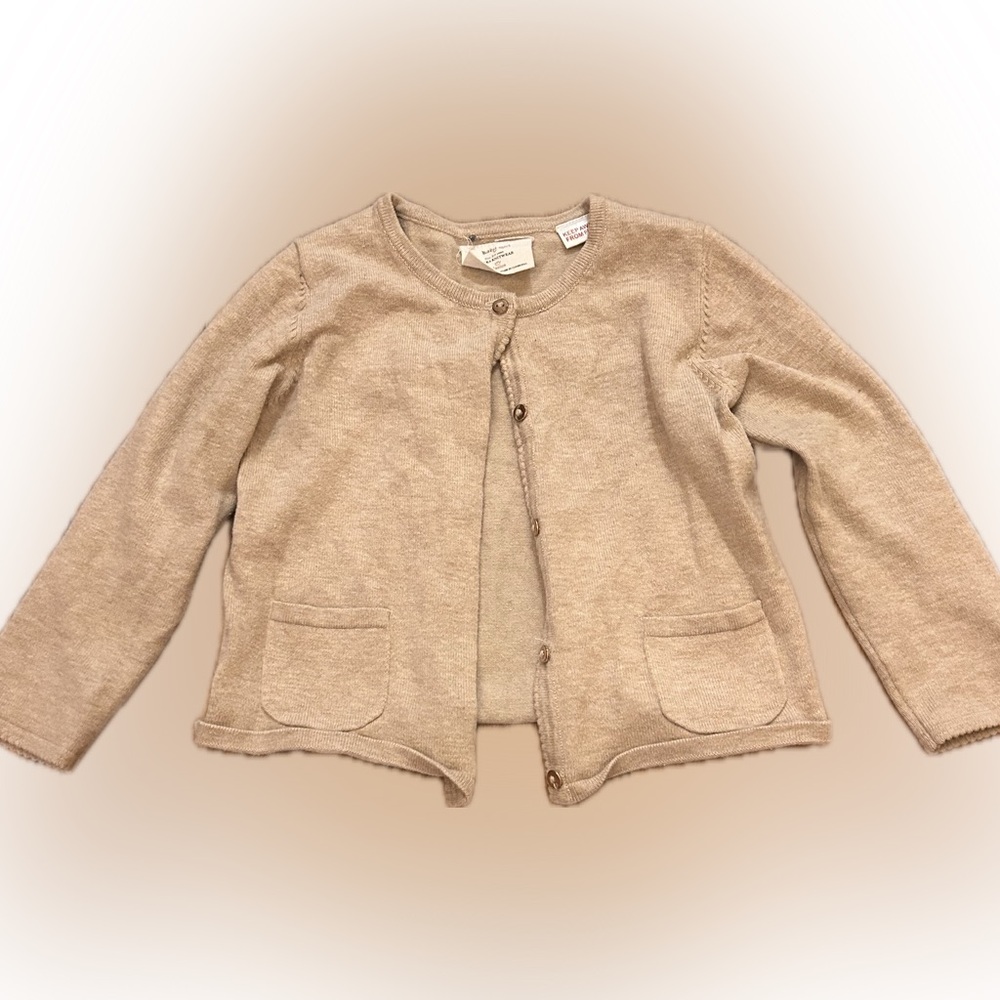Zara Girls Cream Cardigan